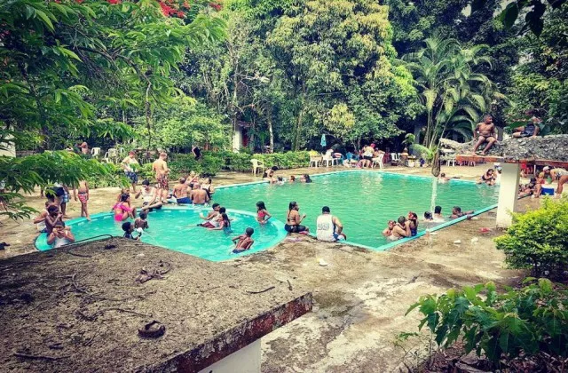 Rancho Cocodrilo Bonao piscina
