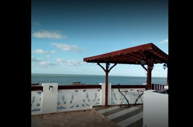 Hotel Eyacayepas Miches terraza vista mer