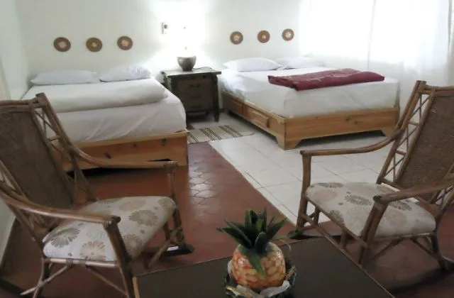 Hotel El Pedernal Fundacipe habitacion 2 camas