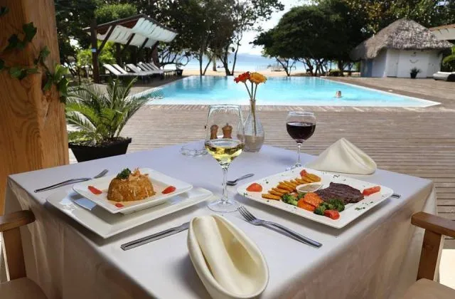 Restaurante Hotel Punta Rucia Lodge Republica Dominicana