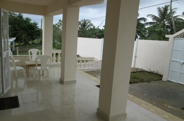 Villa Mambo Baoba del Pinar Nagua Terraza 1