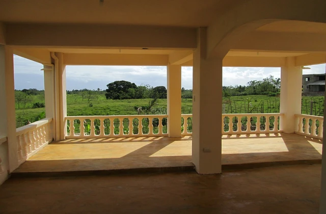 Villa Mambo Baoba del Pinar Nagua Terraza