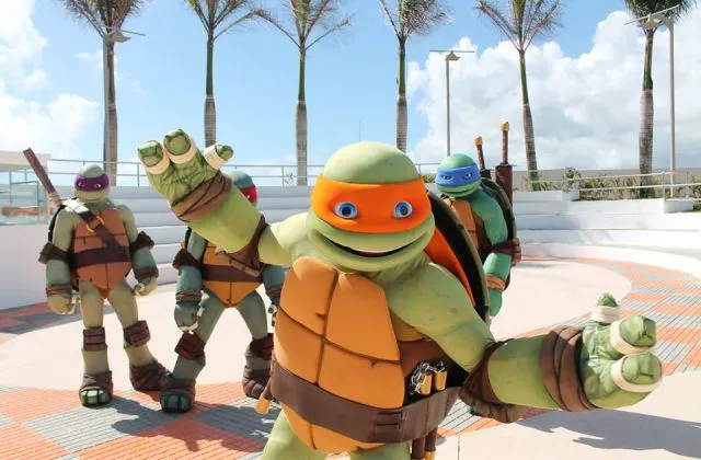 Nickelodeon Punta Cana actividades infantiles Ninja Turtles
