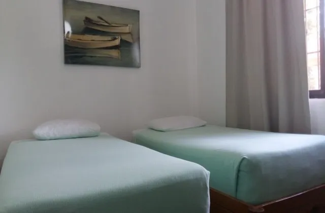 Hotel Zapata Boca Chica habitacion 2 cama