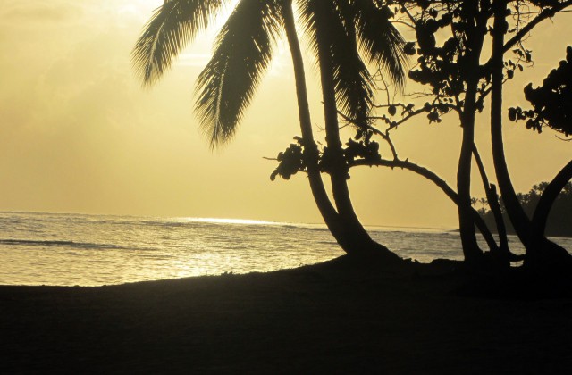 Playa Punta Popy Las Terrenas Puesta de Sol 1