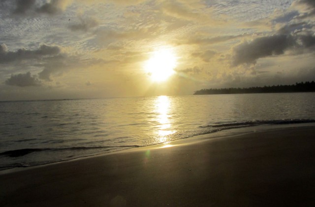 Playa Punta Popy Las Terrenas Puesta de Sol